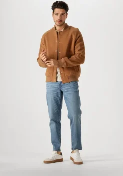 camel selected homme jack slhroy bomber jacket ex