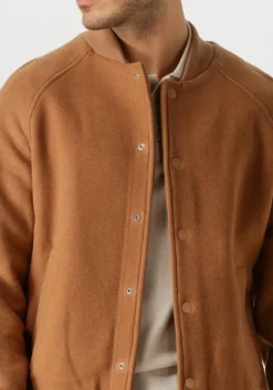 camel selected homme jack slhroy bomber jacket ex