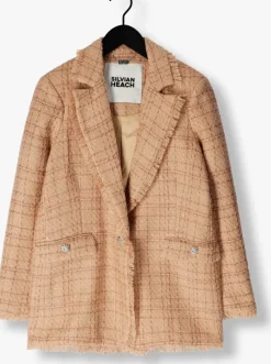 camel silvian heach blazer jacket oviedo