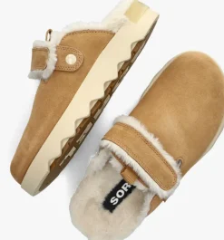 camel sorel instappers viibe clog suedec cozy