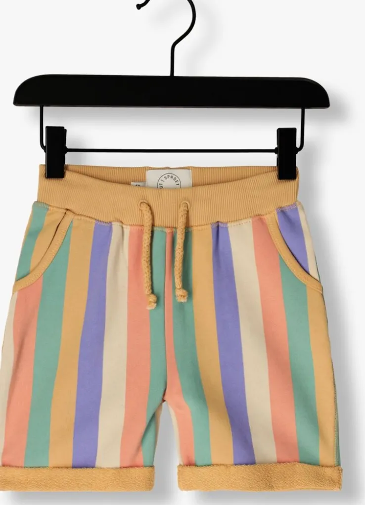 camel sproet & sprout korte broek shorts multi colour stripes