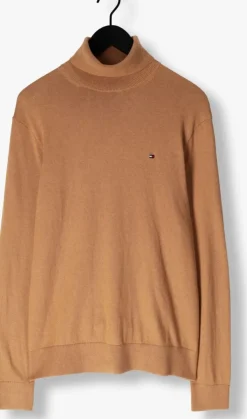 camel tommy hilfiger coltrui pima org ctn cashmere roll neck