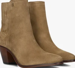 camel tommy hilfiger enkellaarsjes western mid heel s
