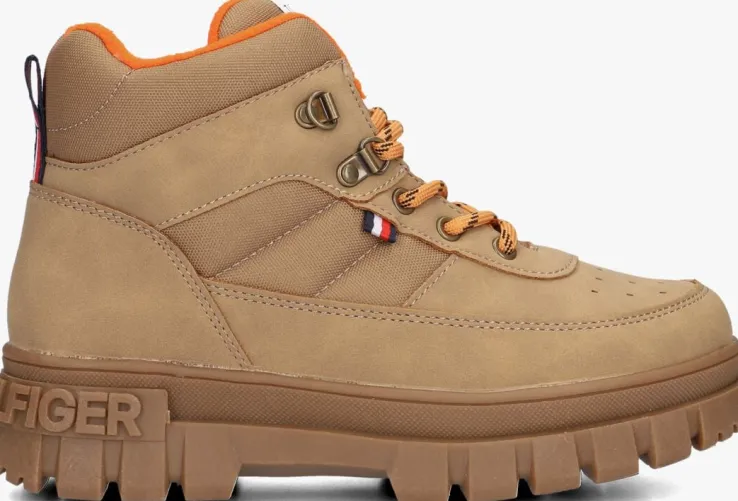 camel tommy hilfiger enkelboots 33707