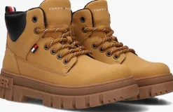 camel tommy hilfiger enkelboots 33706