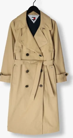 camel tommy jeans trenchcoats tjw trench coat