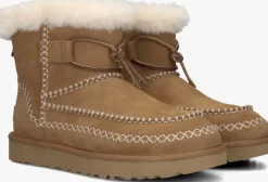 camel ugg vachtlaarzen classic mini alpine