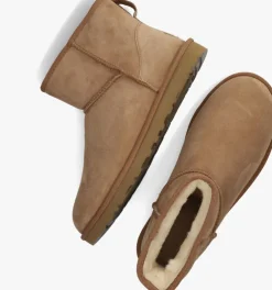 camel ugg vachtlaarzen m classic mini
