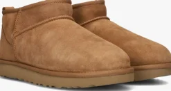 camel ugg vachtlaarzen w classic ultra mini