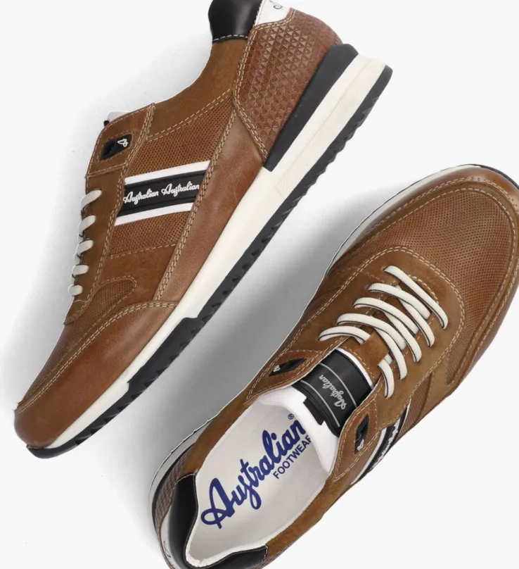 cognac australian lage sneakers filmon