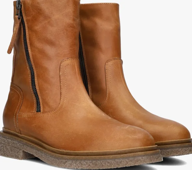 cognac ayana enkelboots 09-242