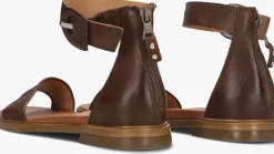 cognac ayana platte sandalen m05060