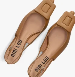 cognac bibi lou slingbacks 641z10vk