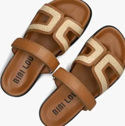 cognac bibi lou slippers 527z32vk
