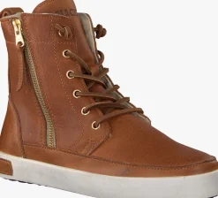 cognac blackstone hoge sneakers icon emily