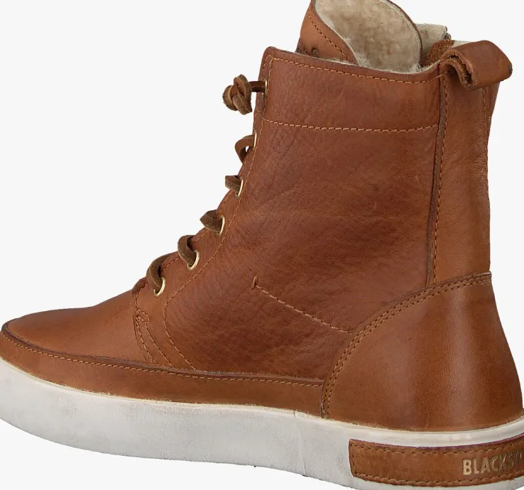 cognac blackstone hoge sneakers icon emily