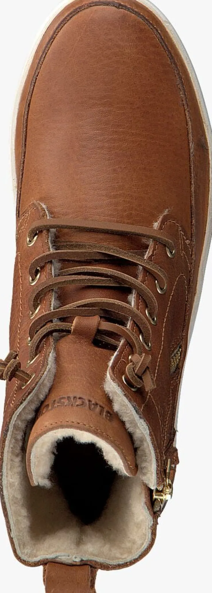 cognac blackstone hoge sneakers icon emily