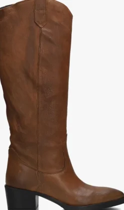 cognac blasz hoge laarzen 35