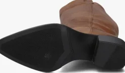 cognac blasz hoge laarzen 35