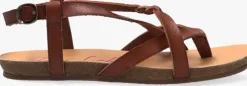 cognac blowfish malibu platte sandalen granola