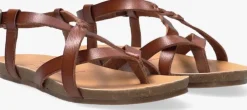 cognac blowfish malibu platte sandalen granola