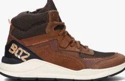 cognac braqeez hoge sneakers ravi rio