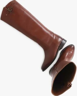 cognac bronx hoge laarzen fe-lise