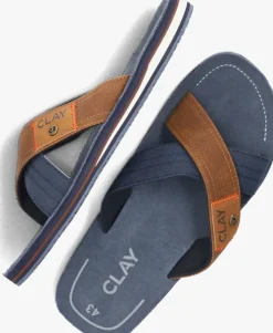 cognac clay slippers clay002