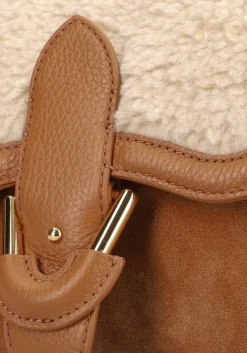 cognac coccinelle schoudertas blake eco shea