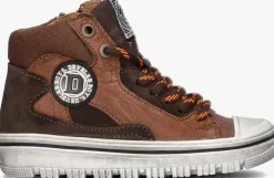 cognac develab hoge sneaker 44301