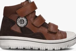 cognac develab hoge sneakers 44303