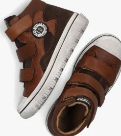 cognac develab hoge sneakers 44303