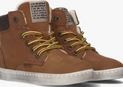 cognac develab hoge sneakers 41855