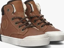 cognac develab hoge sneakers 46163