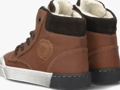 cognac develab hoge sneakers 46163