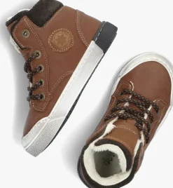 cognac develab hoge sneakers 46163