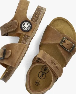 cognac develab platte sandalen 48205