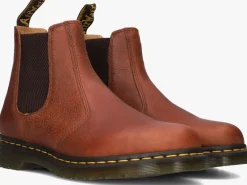cognac dr martens chelsea boots 2976 m