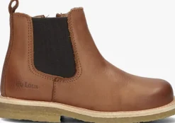 cognac du loua chelsea boots du cos