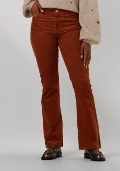 cognac fabienne chapot flared broek eva flare trousers