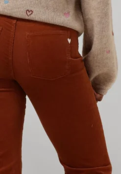 cognac fabienne chapot flared broek eva flare trousers