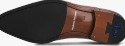 cognac floris van bommel nette schoenen sfm-30110