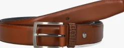 cognac floris van bommel riem cfm-10074 de belter