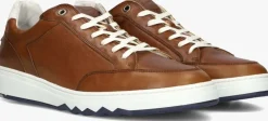 cognac floris van bommel lage sneakers sfm-10183 kupster