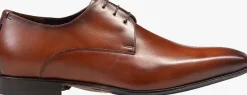 cognac floris van bommel nette schoenen sfm-30217
