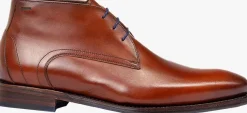 cognac floris van bommel nette schoenen sfm-50160