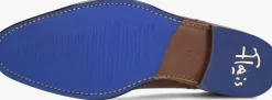 cognac floris van bommel nette schoenen sfm-30310 de loper