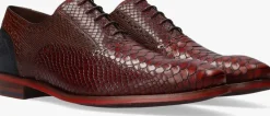 cognac floris van bommel nette schoenen sfm-30238 de stapper