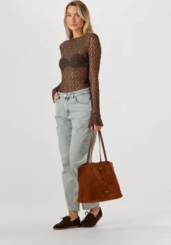 cognac gianni chiarini shopper egle 11485