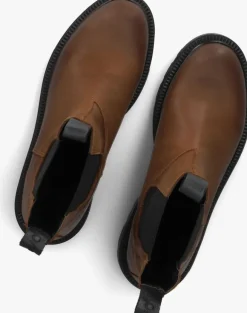 cognac inuovo chelsea boots a63004